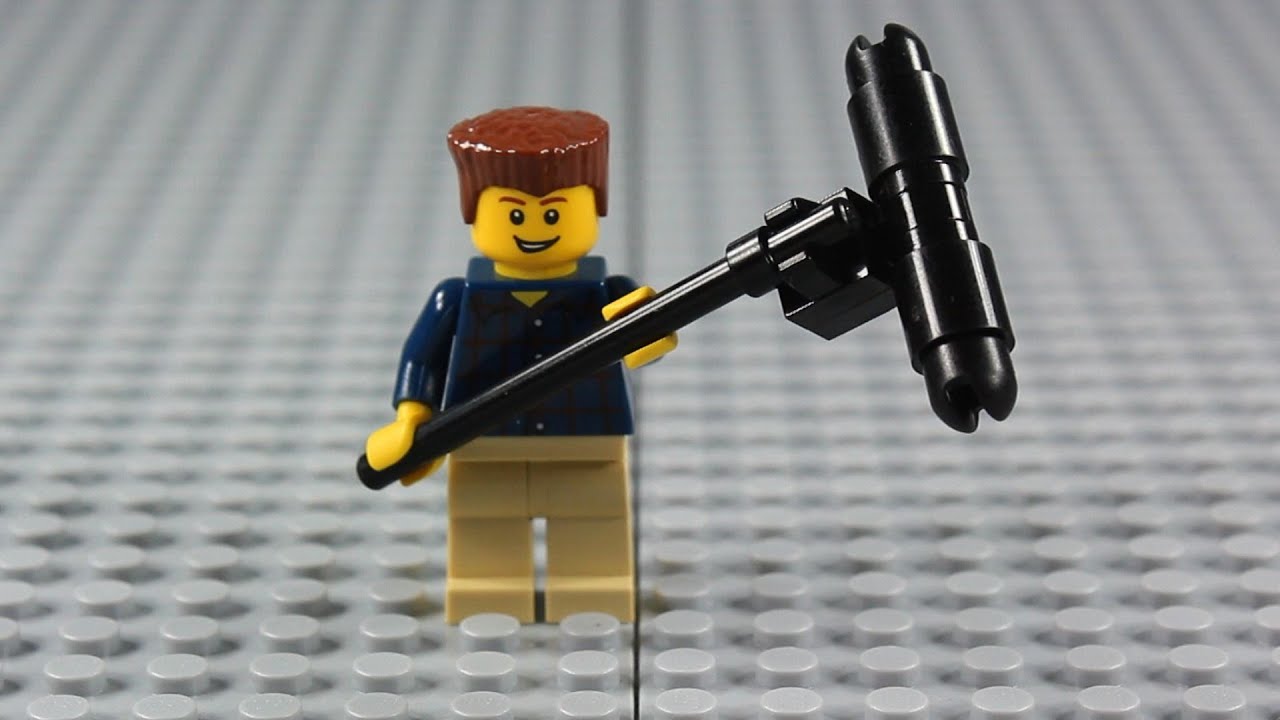 LEGO Tutorial How to Build a Boom Microphone YouTube
