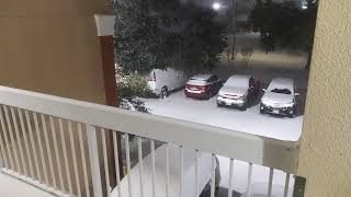 February 15, 2021- Snow in San Antonio, Texas
