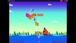 Playing tiny fishing 