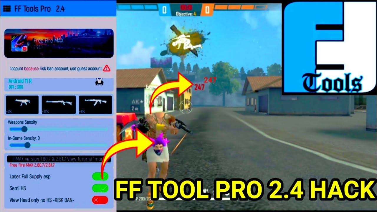 Free fire max new hack | ff tool pro global | ho pero hack | ff tool pro hack | hack 
