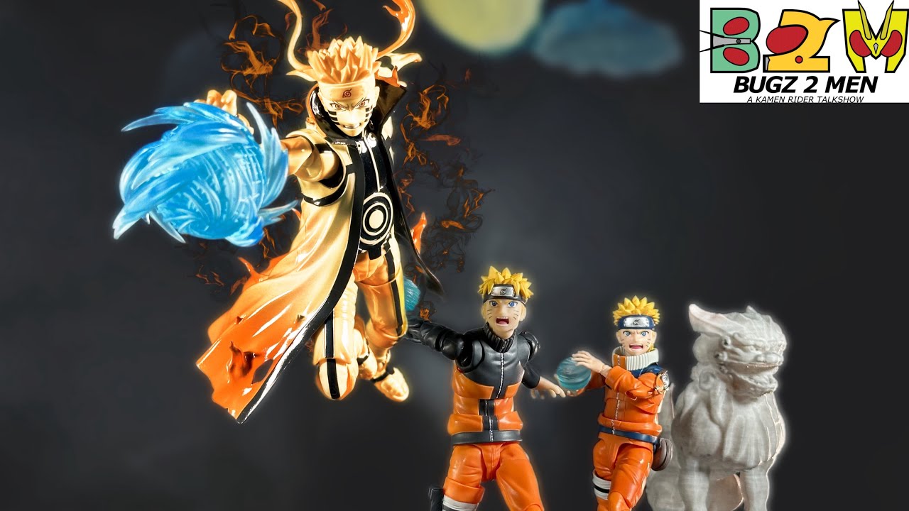 S.H. Figuarts Naruto Uzumaki [Kurama Link Mode] Review - YouTube