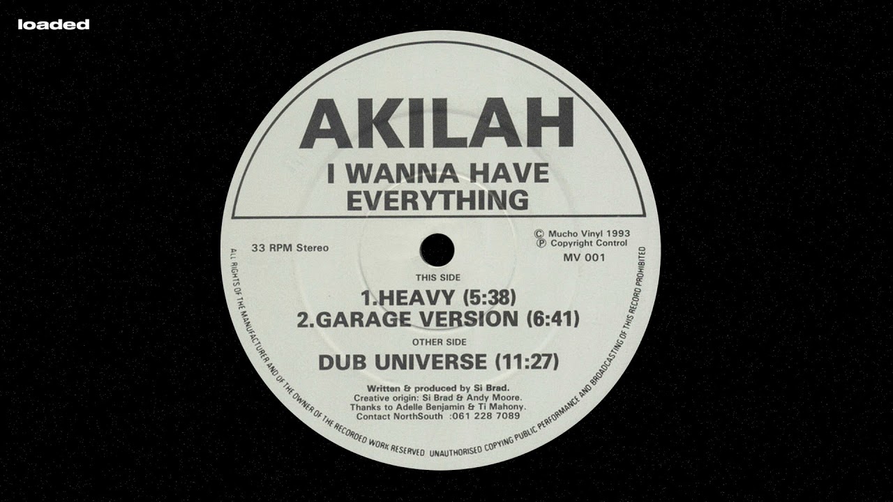 Akilah - I Wanna Have Everything (Dub Universe) [1993]