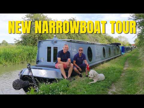 NEW BOAT TOUR - Step Inside and Find Out Why We Love THIS NARROWBOAT