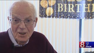 World War II veteran celebrates 100th birthday