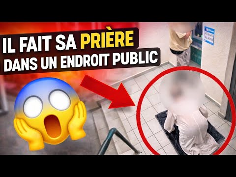 Il fait sa Prière dans un endroit Public ! 😳