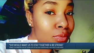 Family celebrates the life of Tajah Dye