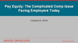 Pay Equity: The Complicated Comp Issue Facing Employers Today