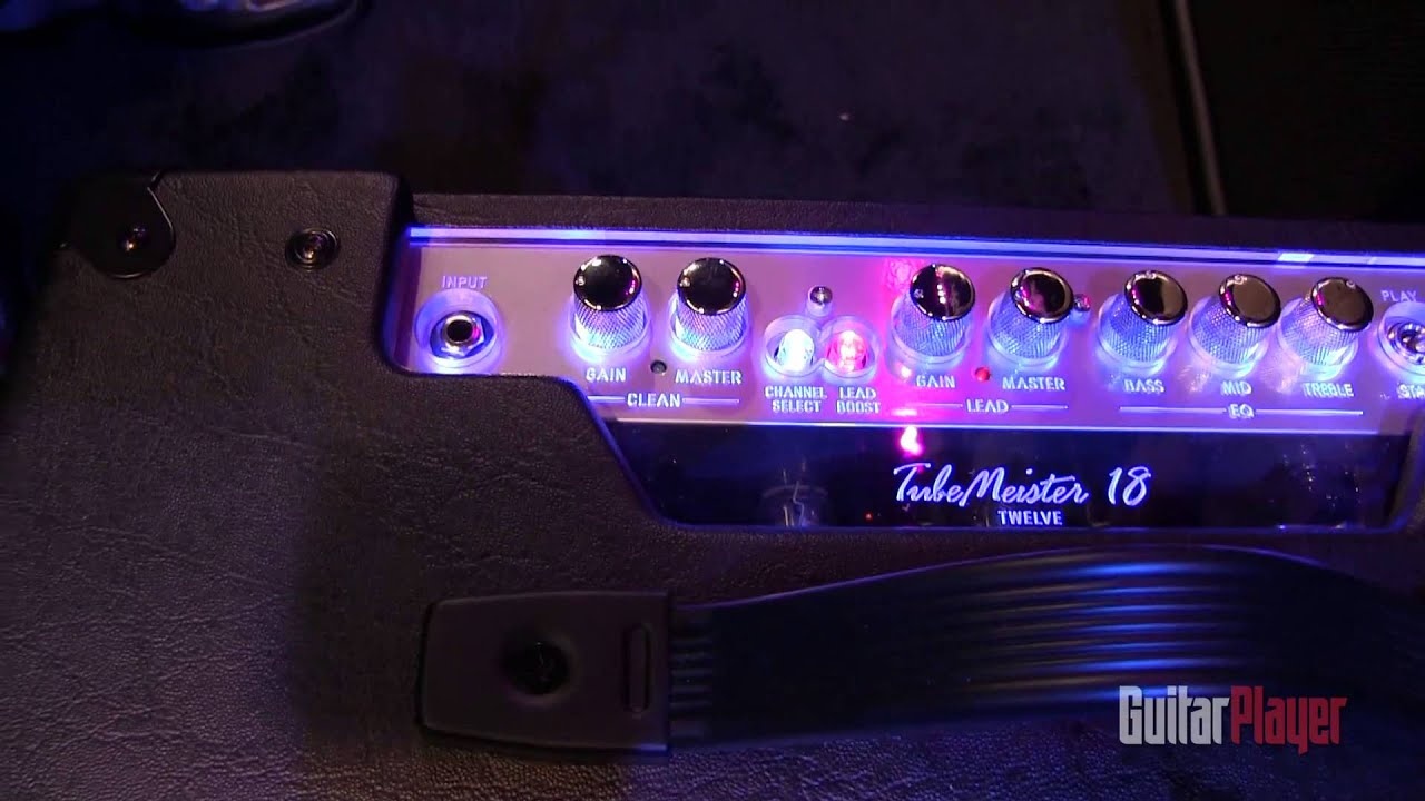 Hughes & Kettner TubeMeister 18 Twelve @ NAMM 2014 pedalsmonkey