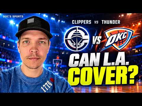 Clippers vs Thunder Prediction: 15.5 Too Many? | NBA 10/25/26 | August Young