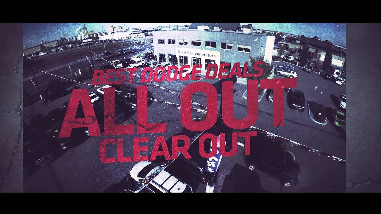 ALL OUT CLEAR OUT | BEST DODGE DEALS | Crosstown Auto Centre