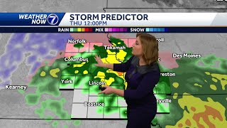 Tuesday, December 6 afternoon weather forecast