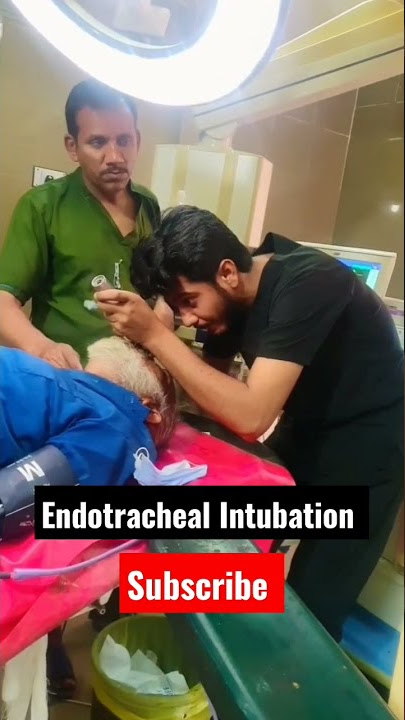 Endotracheal Intubation #ett #intubation #layrangioscopy #anesthesia #ot #surgery #shorts
