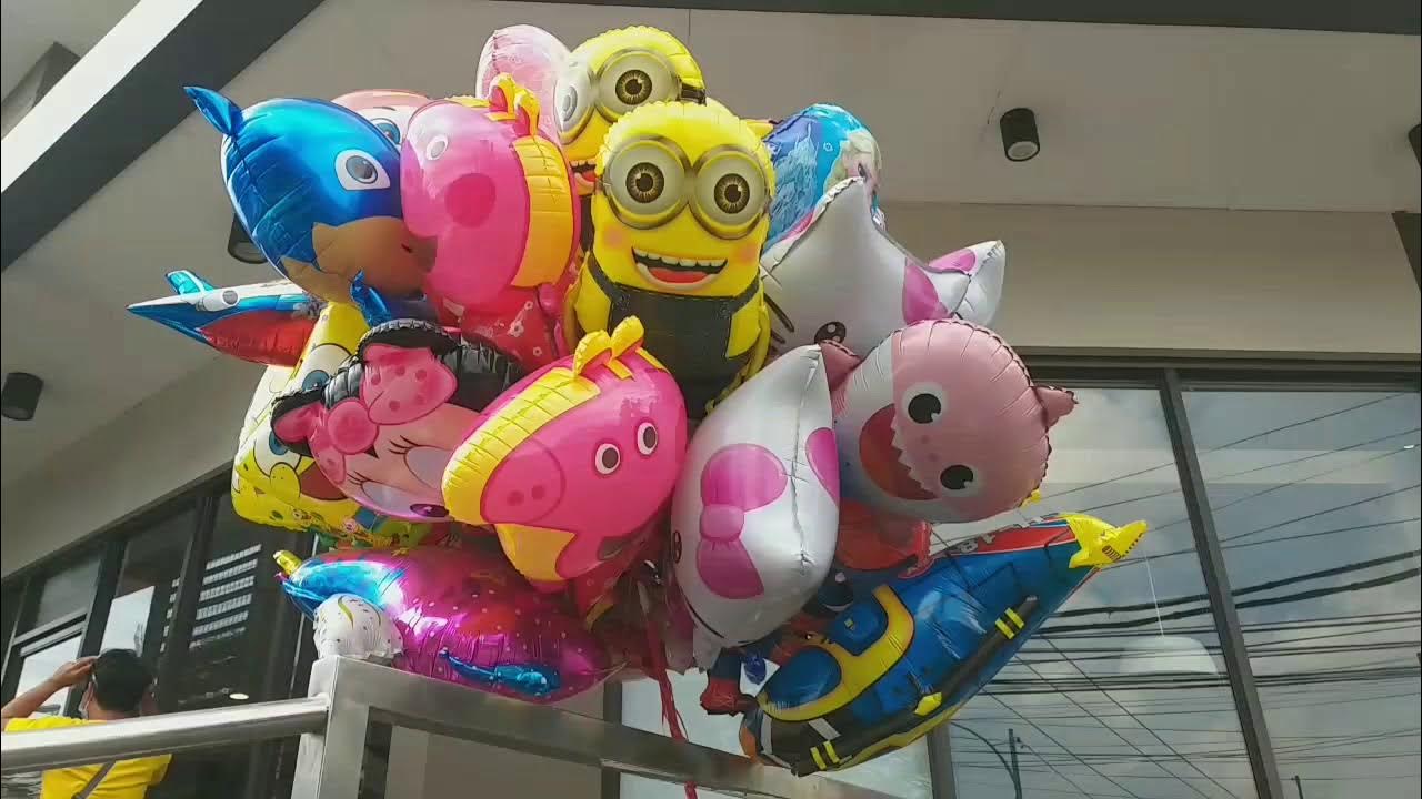 Helium Cartoon Character Balloons | Vlog #280758 - YouTube