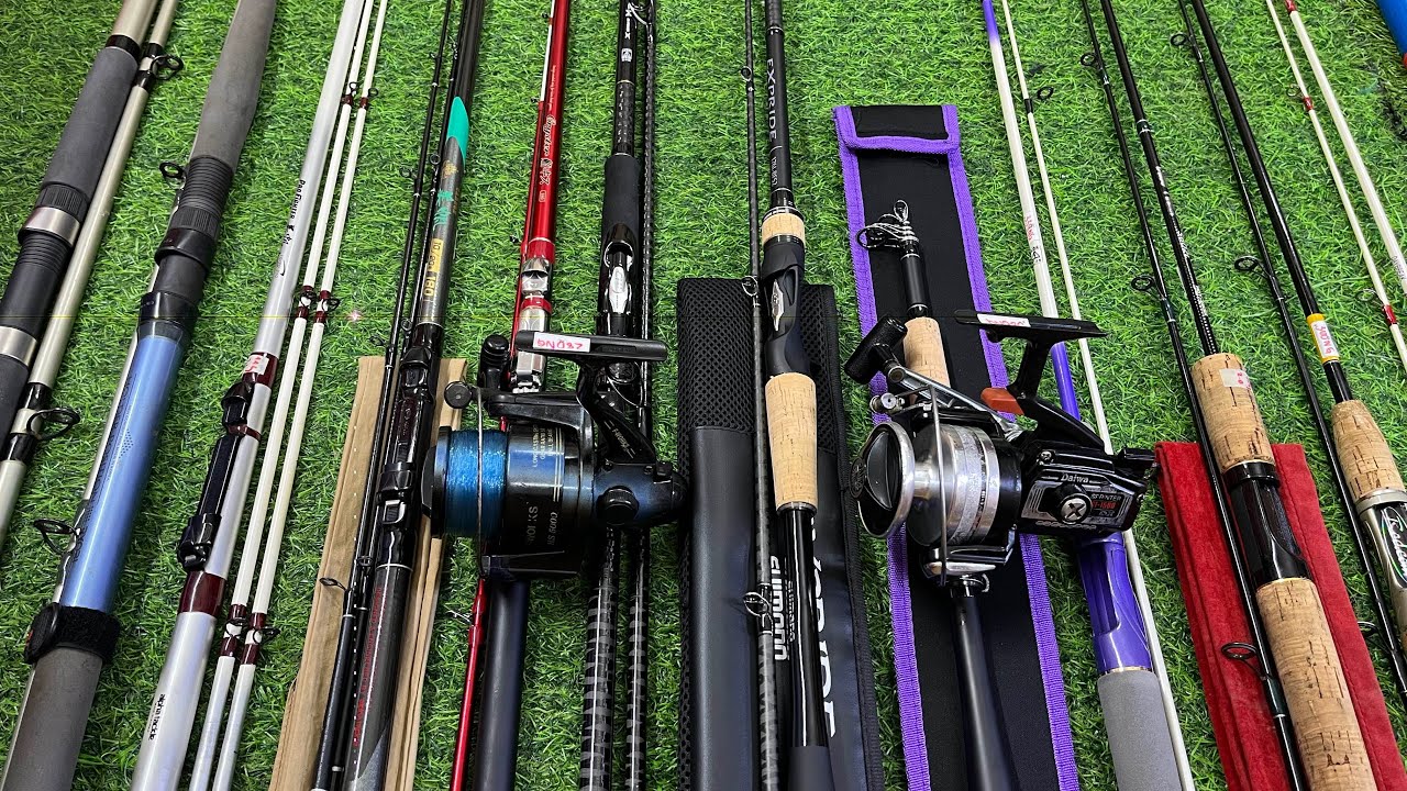 Video 946: Cần lure giá rẻ hàng đẹp - Lure rút Shimano 1m8 - Cần hechi nội địa Nhật giá tốt 