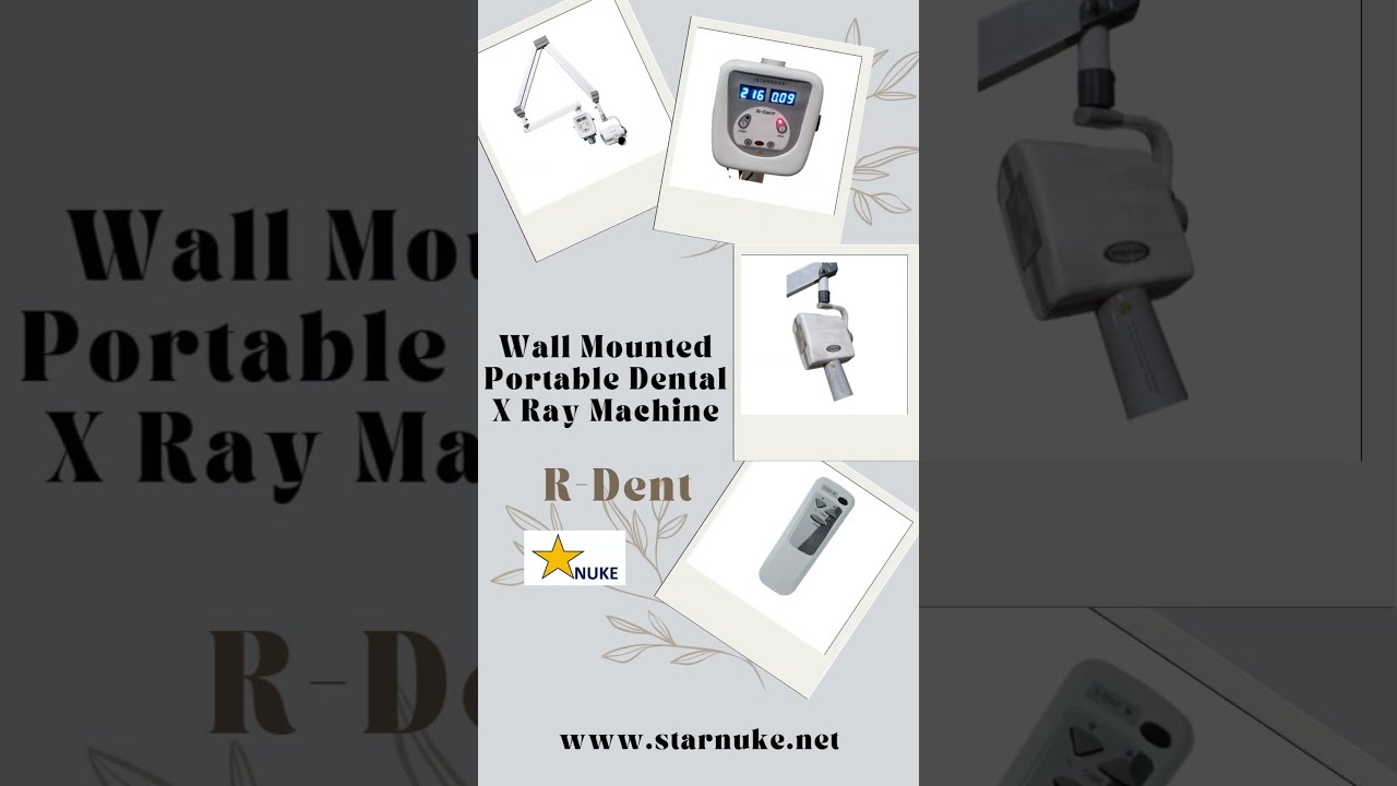 StarNuke Floor Mounted R-Dent: High-Precision Dental X-Ray System  