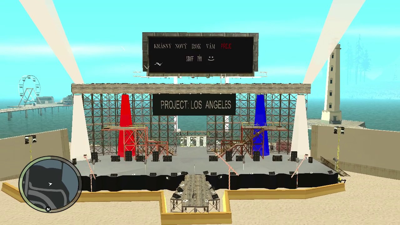 GTA SAMP STAGE MAP YouTube