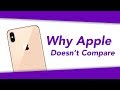 Why Apple doesn't talk about competitors