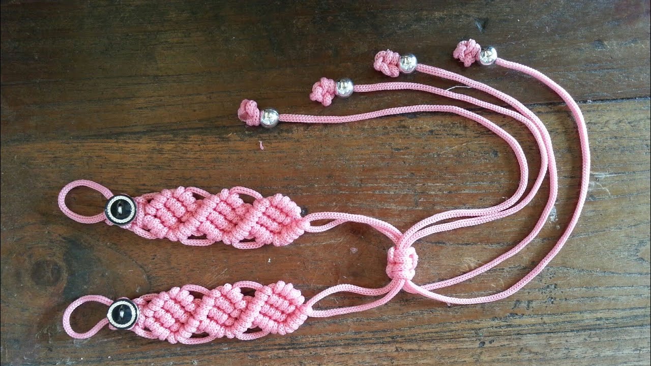 95) Mask connector, mask necklace and rope mask holder