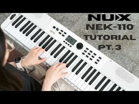 NEK-110 Digital Keyboard Tutorials - Part 3 Split, Dual, and Triple Tone Layers