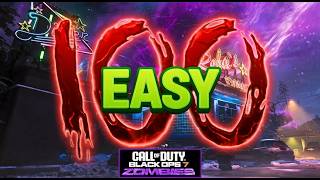 EASY Round 100 on Exit 115 (High Round Strategy - Black Ops 7 Zombies)