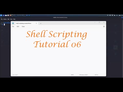 Shell Scripting - Tutorial 06 | Read User Input - Leisure Codes - YouTube