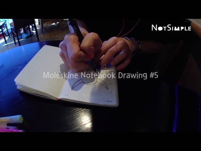 Moleskine Notebook Drawing #5