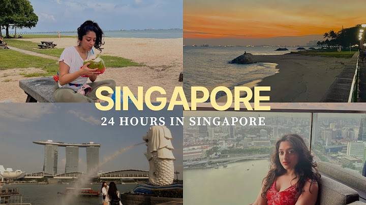 Spend 24 hours in Singapore with me | Singapore Travel Vlog
