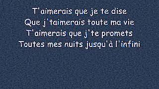 Zaho je te promets paroles