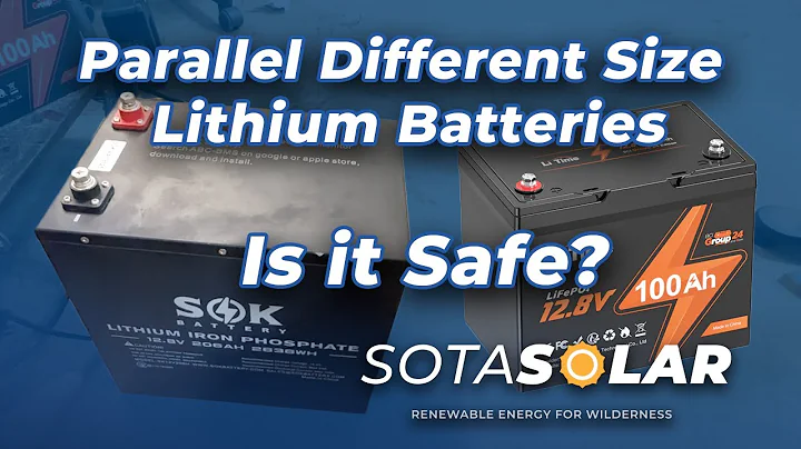 Is It Safe to Parallel different size or age lithium  RV Batteries?