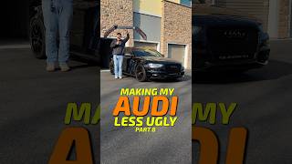Audi MODS &amp; UPGRADES part 8 - aggressive ECS Tuning front lip on my B8.5 A4 🏎️💨