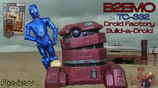B2EMO Star Wars Droid Factory Action Figure Review (with TC-332 Build-a-Droid)