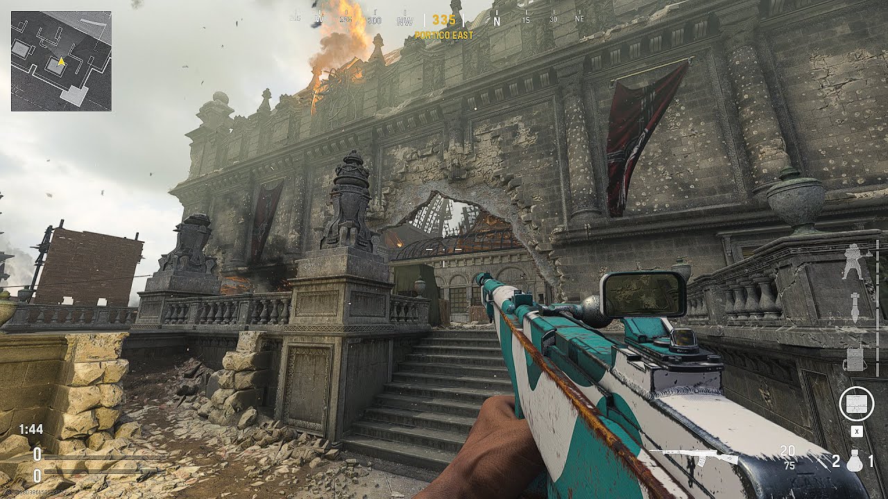 Call of Duty: Vanguard Hardpoint Multiplayer Gameplay (No Commentary)