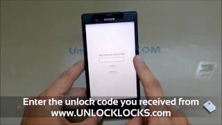 How To Unlock Sony Xperia L1, XZ, XZs, XZ Premium, XA1, XA1 Ultra and X Compact by Unlock Code. screenshot 5