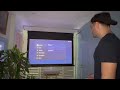 Samsung Premiere LPU9D 4K Laser Projector - 130” Test + Setup Tips