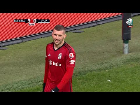 Gol Rebic Beşiktaş 4-0 Eyüpspor (Ziraat Türkiye Kupası 5. Tur Maçı)