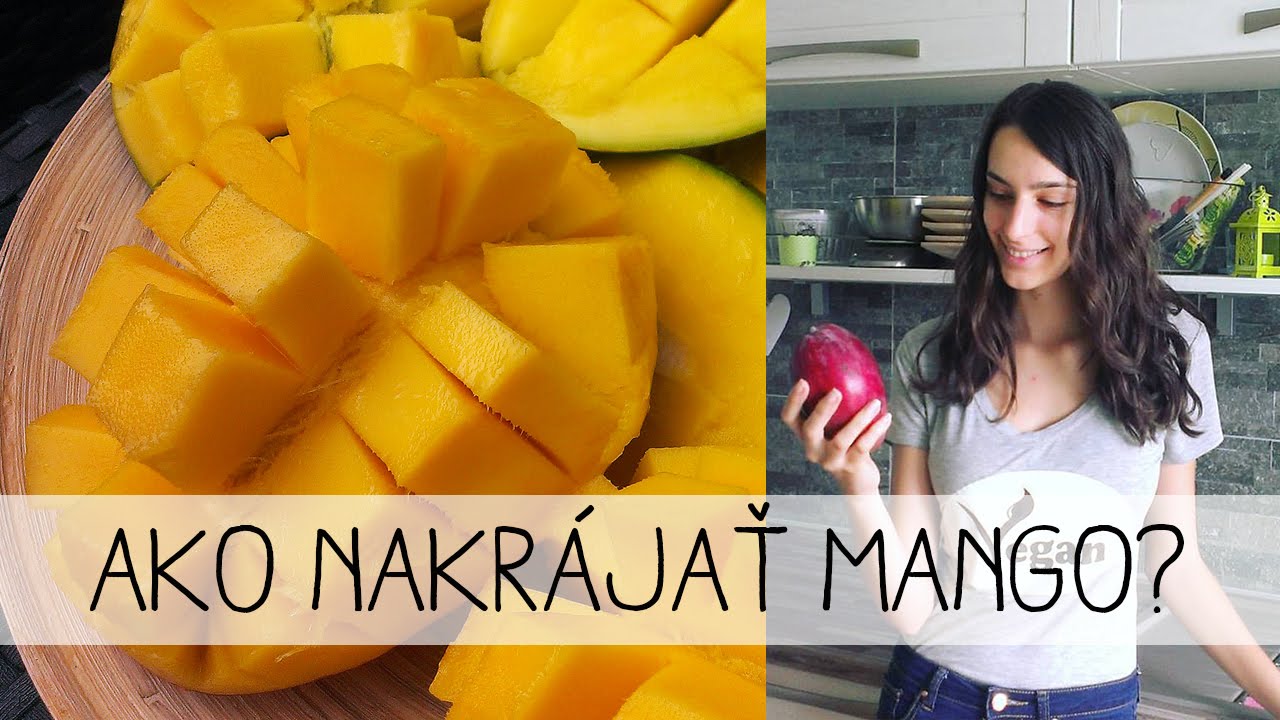 Ako nakrájať mango na ježka?
