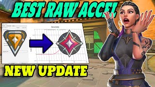 800 &amp; 1600 DPI Best Raw Accel Settings for Valorant