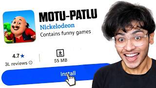 I Played Funny Motu Patlu games in Playstore ! screenshot 3