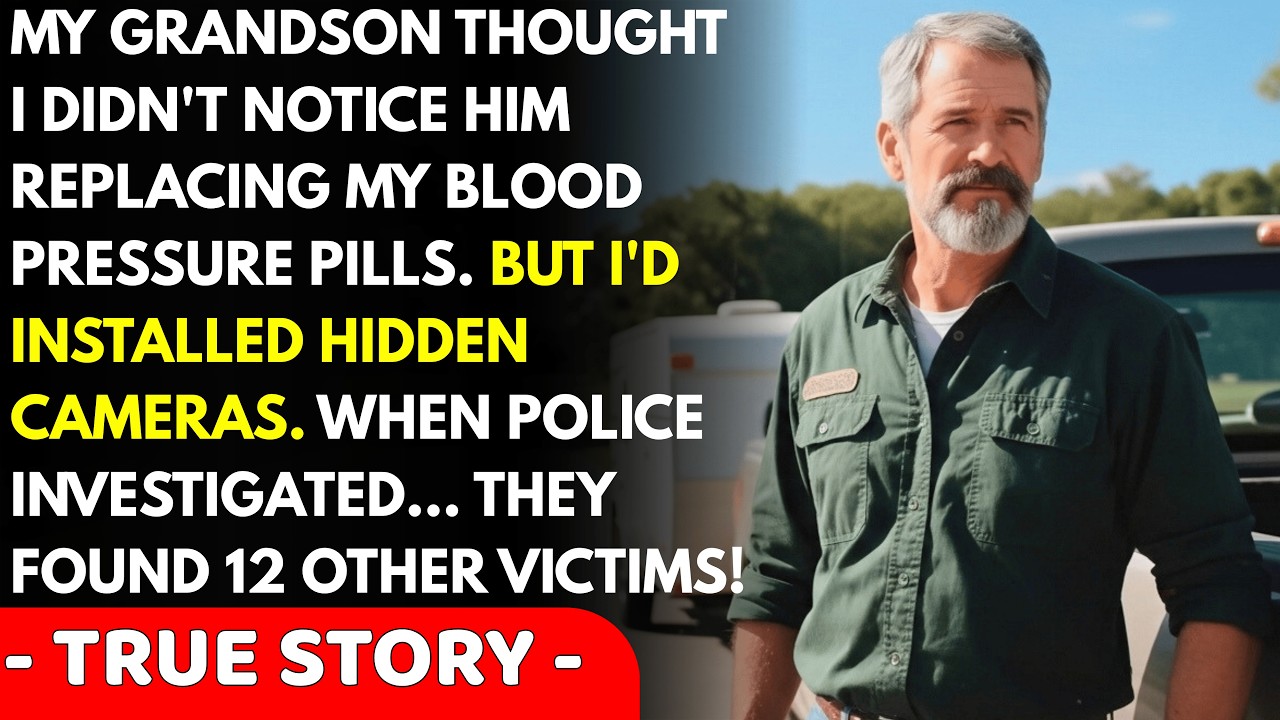 My Grandson Thought I Didn't See Him Switch My Blood Pressure Pills. I Had Cameras...