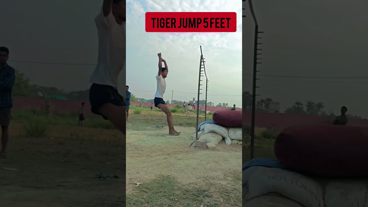 5 Feet Tiger Jump kaise Sikhe l Tiger Jump Kaise Mare 