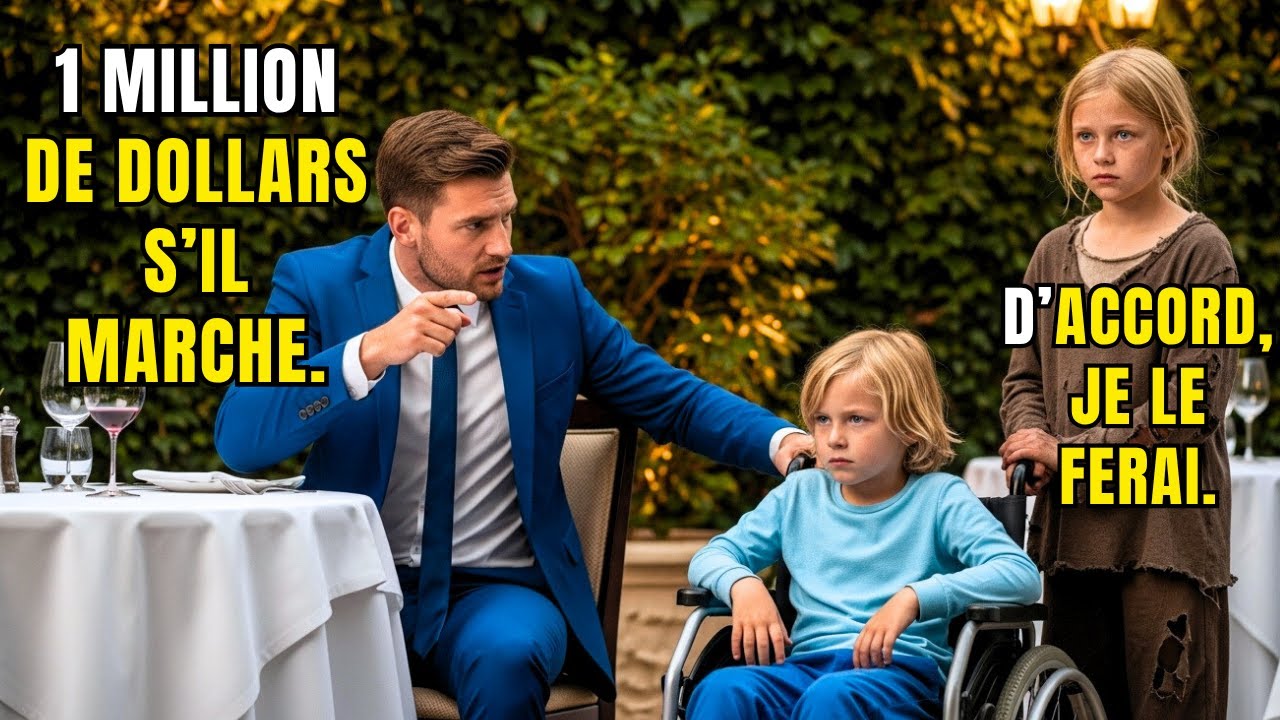 Guéris mon fils pour 1 million, rit le milliardaire — jusqu’à ce que la fillette fasse l’impossible