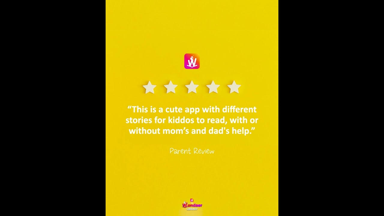 💬 Parent Review: “A cute app with different stories for kiddos, with or without mom & dad's help."