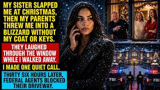 MY FAMILY THREW ME INTO A BLIZZARD... 36 HOURS LATER, FEDERAL AGENTS BLOCKED THEIR DRIVEWAY screenshot 5