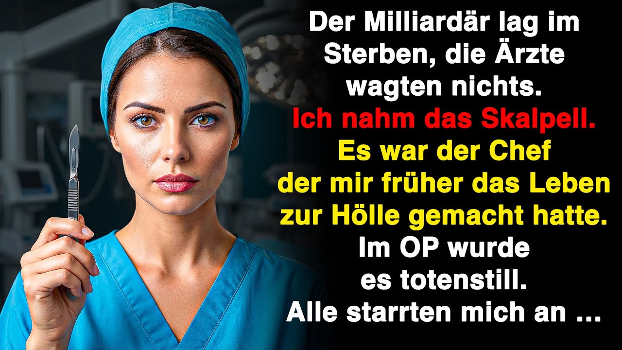 Der Milliardär lag im Sterben, Ärzte zögerten. Ich griff zum Skalpell. Es war mein Ex-Chef....