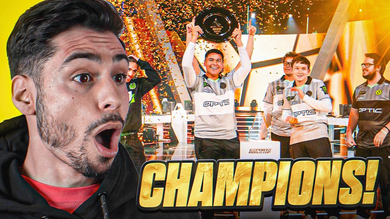 ZOOMAA REACTS TO OPTIC WINNING EWC!