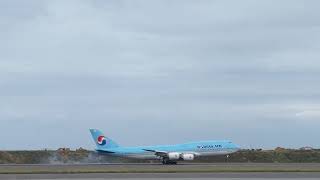 Korean Air Boeing 747-8B5 Hl7633 Landed On Rwy 05L Rctp 29-Oct 23