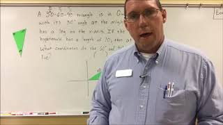 Coordinates of an Angle in A Quadrant - Mr. Ryan