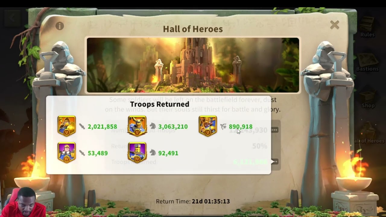 Rise of Kingdoms Holy Knight Event