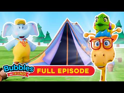 Let's go camping! 🏕️ | Techni-Cal’s Camping Adventure | Bubbles and Friends