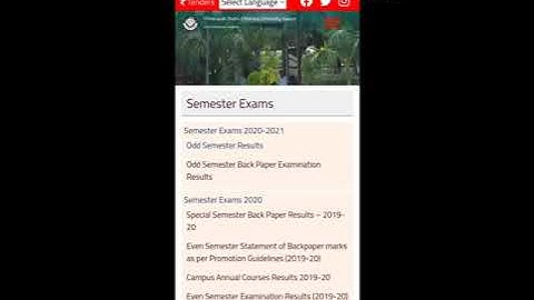 Odd semester result declare 2020-2021 #csjmu #kanpur University